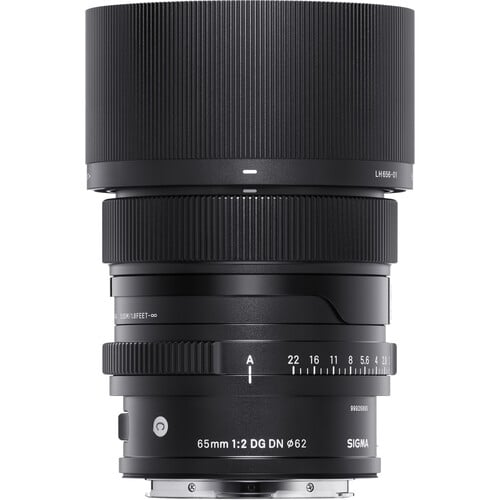SIGMA 65mm F2.0 Contemporary DG DN for E Mount - I Series