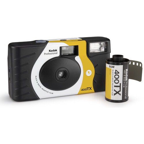 KODAK PROFESSIONAL TRI-X 400 B&W Single Use Camera/ 27 exp roll