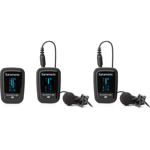 SARAMONIC Blink 500 ProX B2 TX+TX+RX 2.4GHz Clip-On Mic System