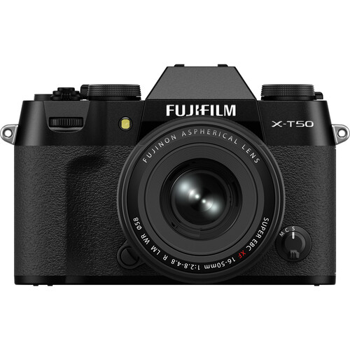 Fujifilm X-T50 Body, Black w/ 16-50 f/2.8-4.8 R LM WR Lens Kit (Japan)