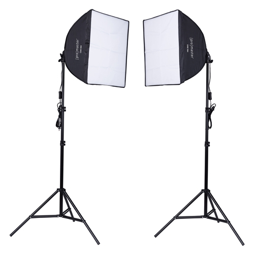 ProMaster 2 Light AC Softbox Kit 20"x20"