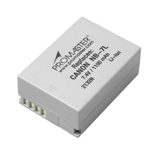 ProMaster NB7L battery Canon