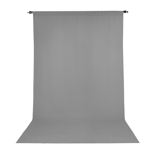 ProMaster Solid Backdrop 10'x20' Wrinkle Resistant Grey