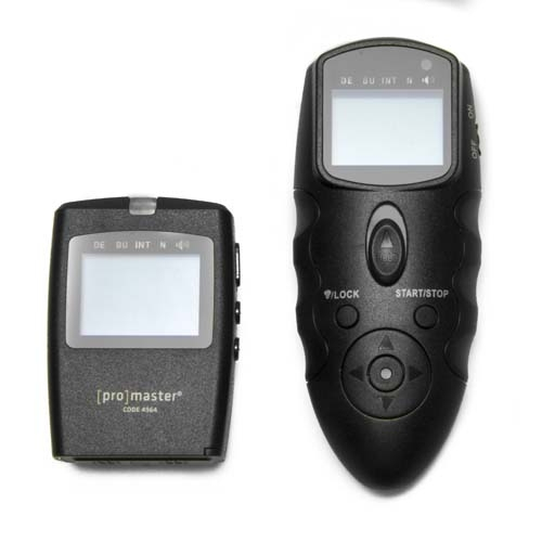 ProMaster Remote Multi-Function RF Timer Remote - (cable required)ntpd