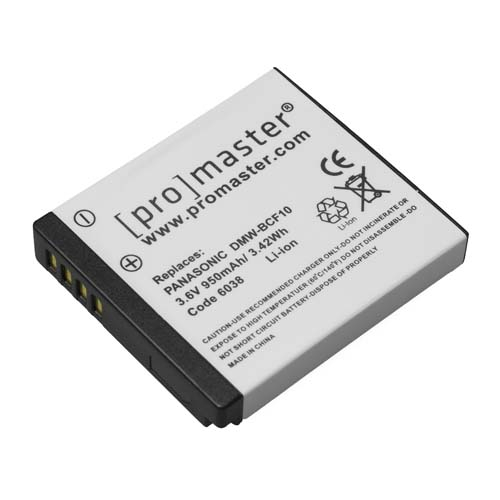 ProMaster BCF10 battery Panasonic