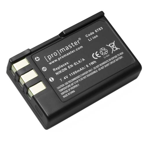 ProMaster ENEL9 battery Nikon
