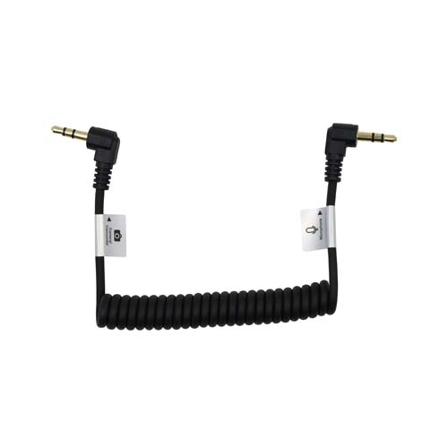 ProMaster AudioCable 3.5mm TRS M R Angle-3.5mm TRS Male R Angle 8.5"C
