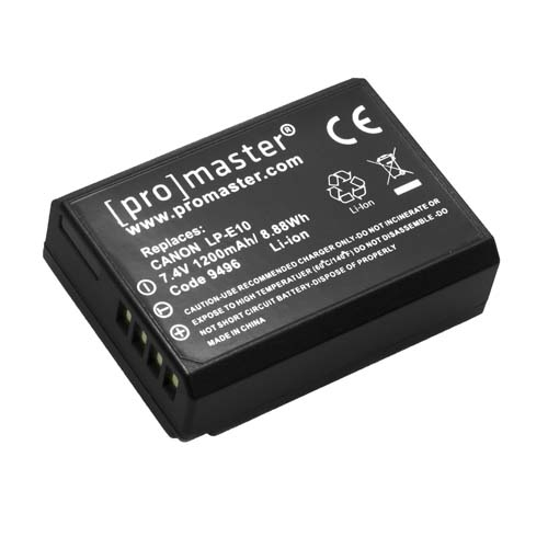 ProMaster LPE10 battery Canon