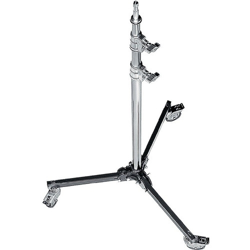 AVENGER A5017 Roller Stand 17 Folding Base, 3 Sections, 2 Risers