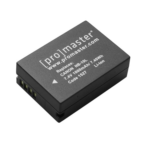 ProMaster NB10L battery Canon