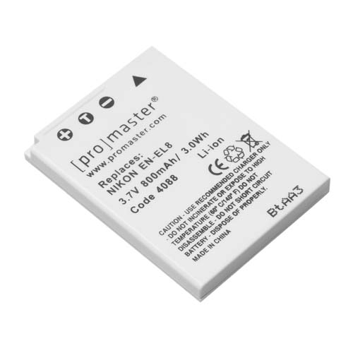 ProMaster ENEL8 battery Nikon