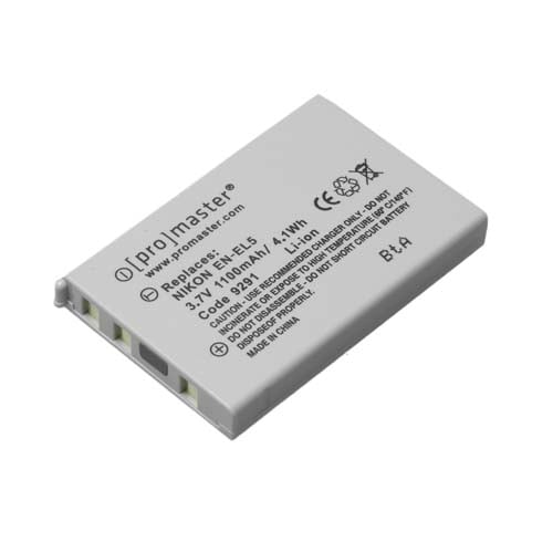ProMaster ENEL5 battery      Nikon (See BAT1334)