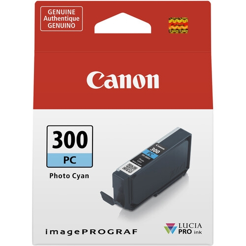 CANON PFI-300 Photo Cyan Ink for ImagePROGRAF PRO-300