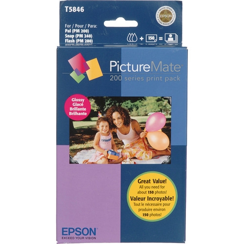 EPSON PictureMate 200 series print pack Glossy 150 prints