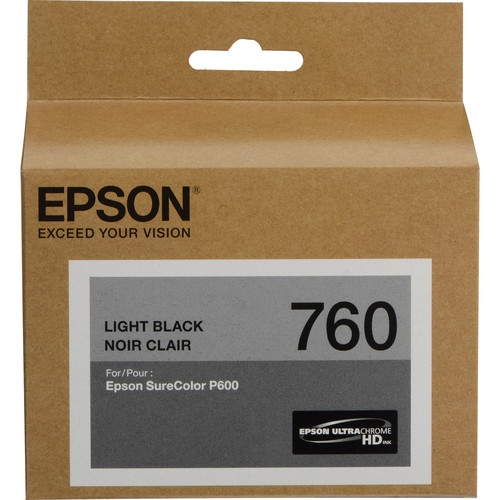 EPSON Light Black Ink Cartridge T760720 25.9ml for P600
