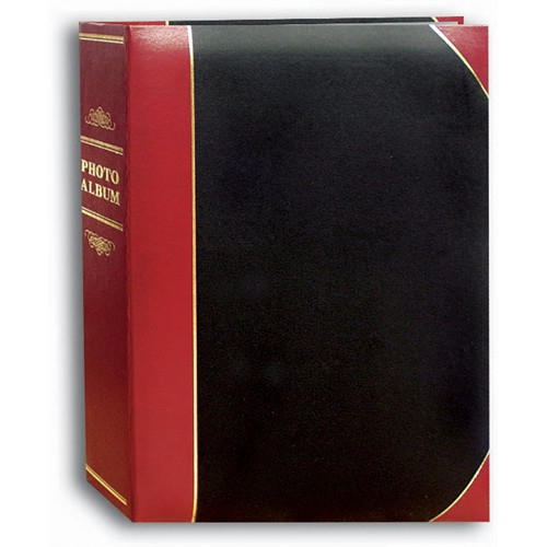 PIONEER TBT57 5"x7" Ledger Album Black with Red trim