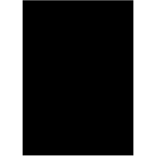WESTCOTT X-Drop Wrinkle-Resistant Backdrop - Rich Black (5' x 7')