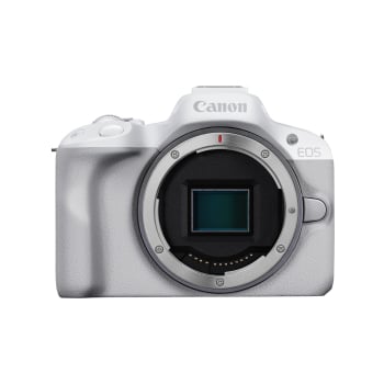 CANON EOS R50 Mirrorless Camera Body - White