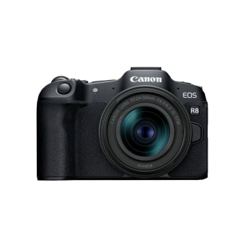 CANON EOS R8 with RF 24-50mm F4.5-6.3 IS STM Kit Lens