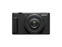 SONY ZV-1F Vlog Camera for Content Creators and Vloggers - Black