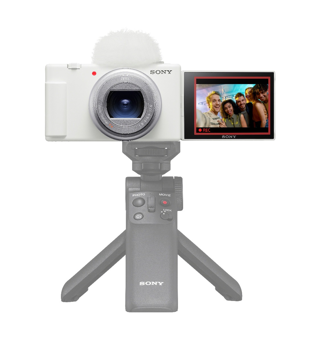 Sony ZV-1 II Vlog Camera - White | Compact Content Creator Camera