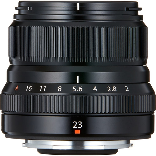 Fuji 23mm XF f2 R LM WR Lens for X series - Black | Dodd Camera