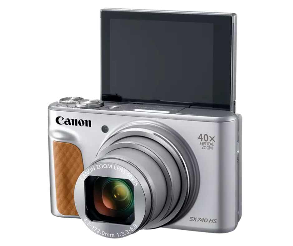 CANON PowerShot SX740 HS SILVER 40X zoom 4K