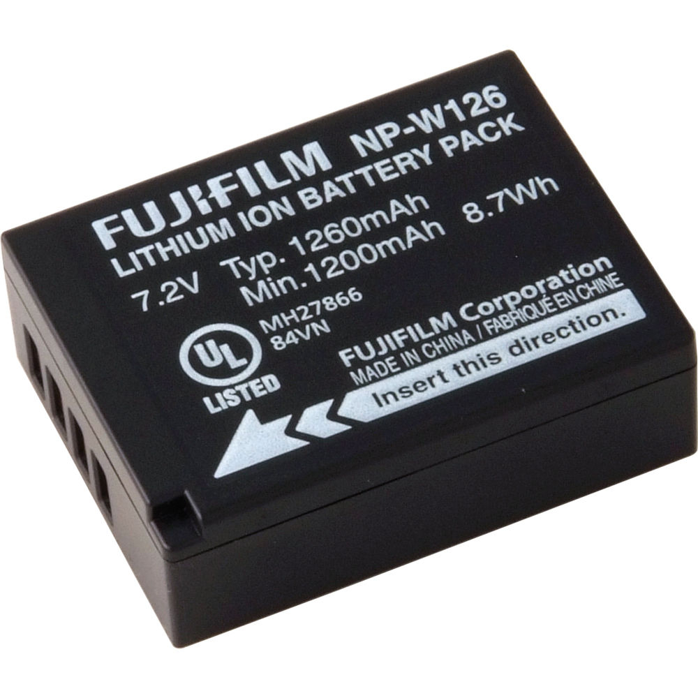 Dodd Camera - Fujifilm NP-W126S Lithium Ion Rechargeable Battery