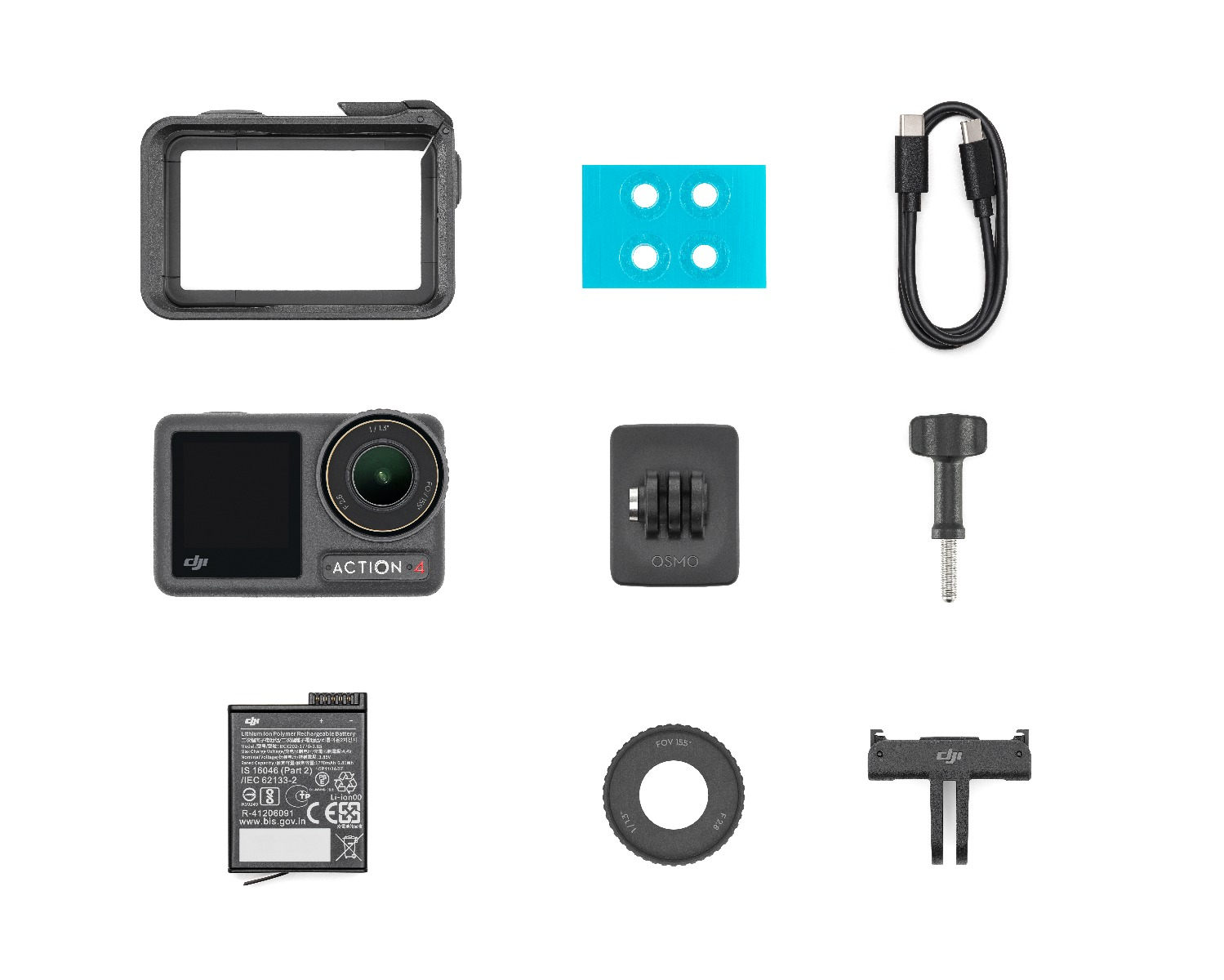 DJI Osmo Action 4 Standard Combo | Dodd Camera | Dodd Camera