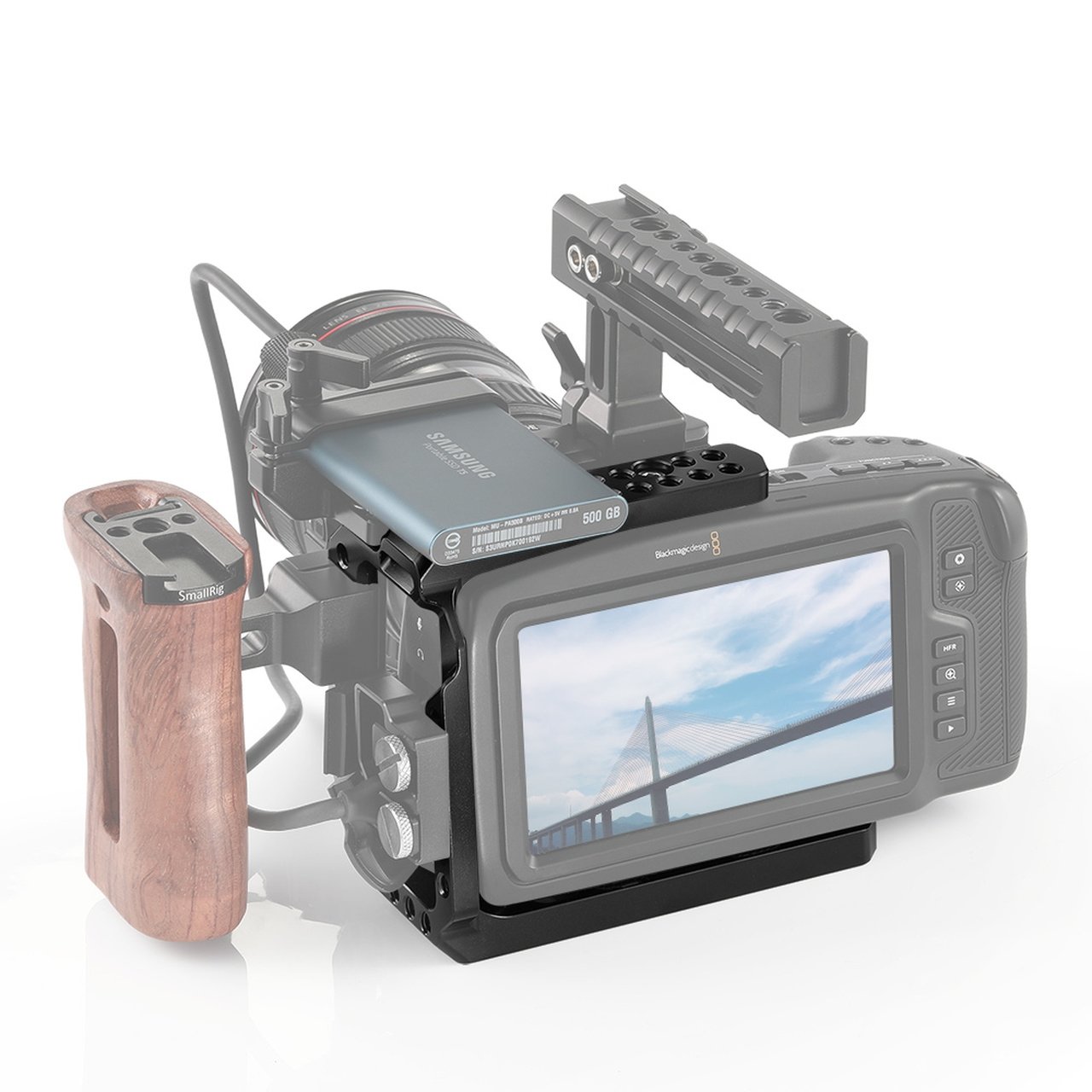 Dodd Camera - SmallRig 1/2 Cage for BMD Pocket Cinema Camera
