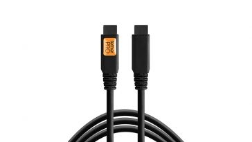 TETHERTOOLS TetherPro FireWire 800 9 pin - 9 pin 15' black cable