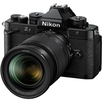 NIKON Z f FX-format Mirrorless Camera with 24-70mm f/4 S Lens