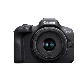 CANON EOS R100 with RF-S18-45mm F4.5-6.3 IS STM Lens Kit