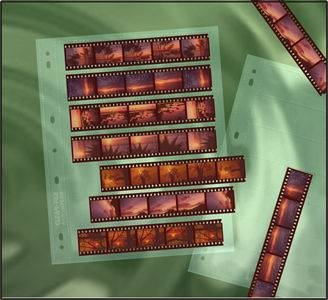 CLEARFILE Neg. Pages 100 pack 35mm 7 strips of 5 frames