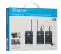 BOYA UHF Dual Channel Wireless Microphone Kit