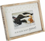 MALDEN "Our Kids Have Paws" Rustic Woods 4"x6" Frame