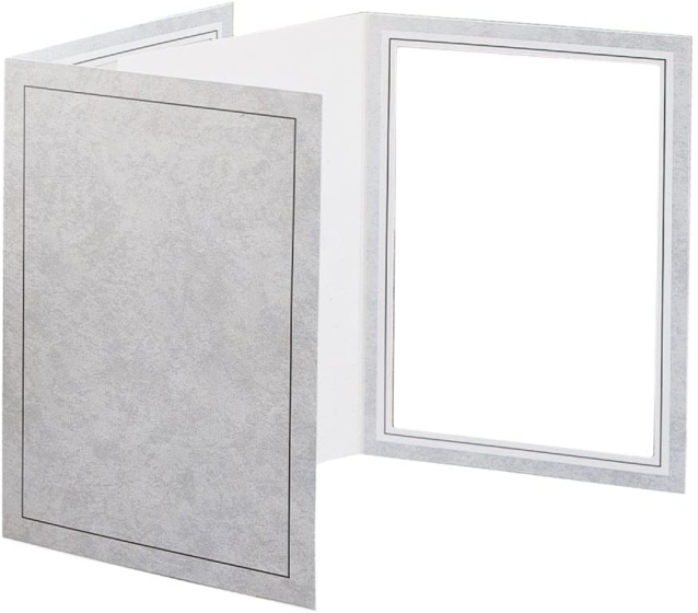 TAP Gray Color Print Mount 25 pack 8.5"x11" *** YELLOW TAG ***