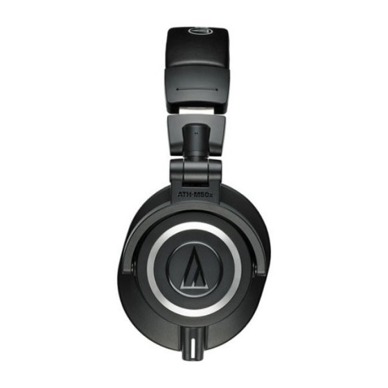 AUDIO TECHNICA ATH-M50X Professional Monitor Headphones