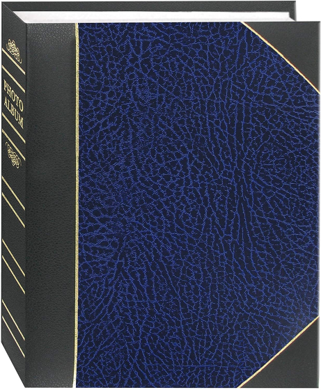 PIONEER BT46 4"x6" Ledger Album Blue with Black trim