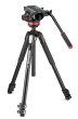 MANFROTTO Photo Video Hybrid Kit 502 head + 055 Aluminum Tripod**