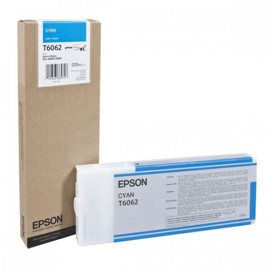 EPSON Cyan Ink 220ml T606200 / T565200