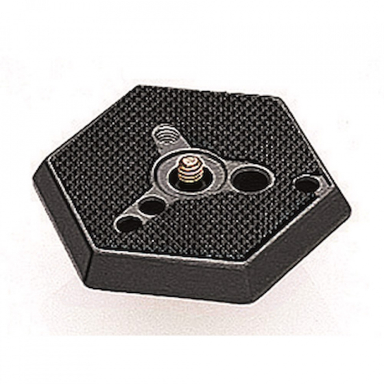 MANFROTTO Hexagonal Adaptor Plate Normal with 1/4" Screw