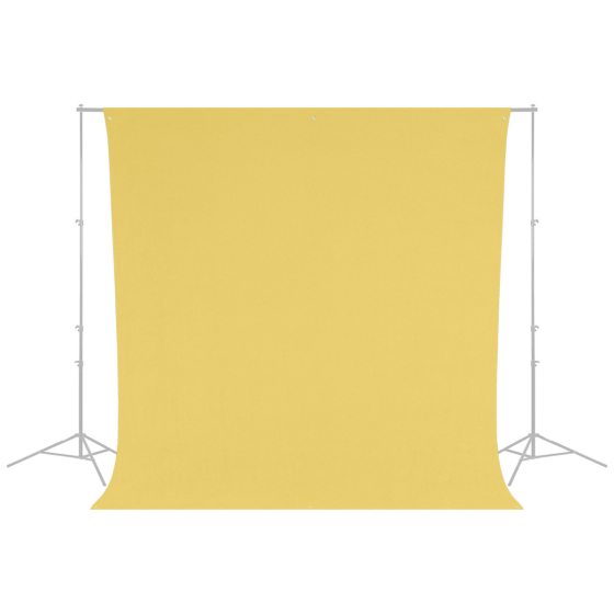 WESTCOTT Wrinkle-Resistant Backdrop - Canary Yellow (9' x 10')