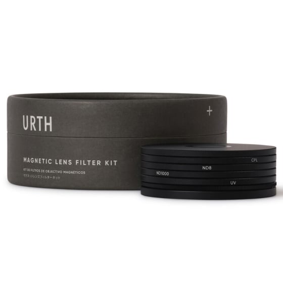 Urth 77mm Magnetic Lens Essentials Filter Kit (UV, CPL, ND8, ND1000)