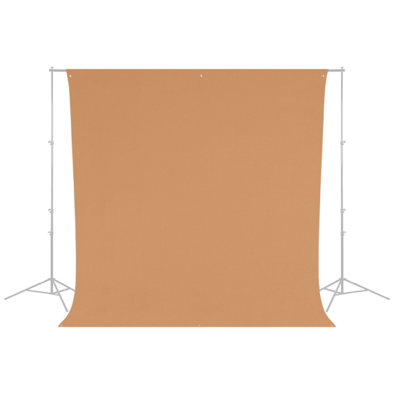 WESTCOTT Wrinkle-Resistant Backdrop - Brown Sugar (9' x 10')
