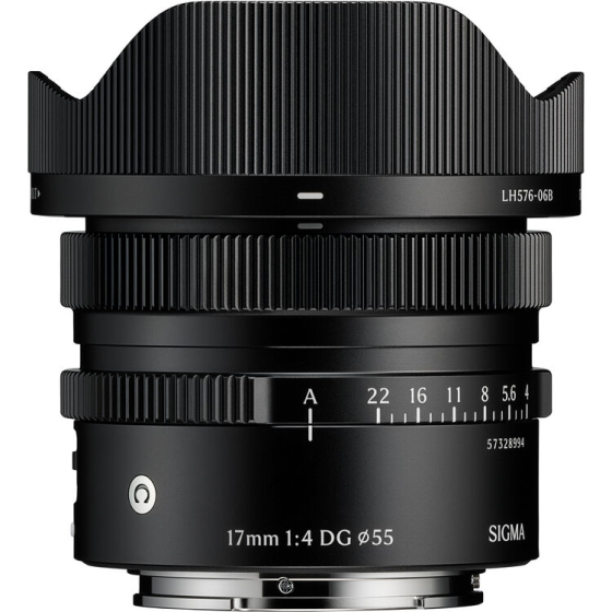 Sigma 17mm F4.0 DG II Contemporary I Series (Black) Sony E Mount