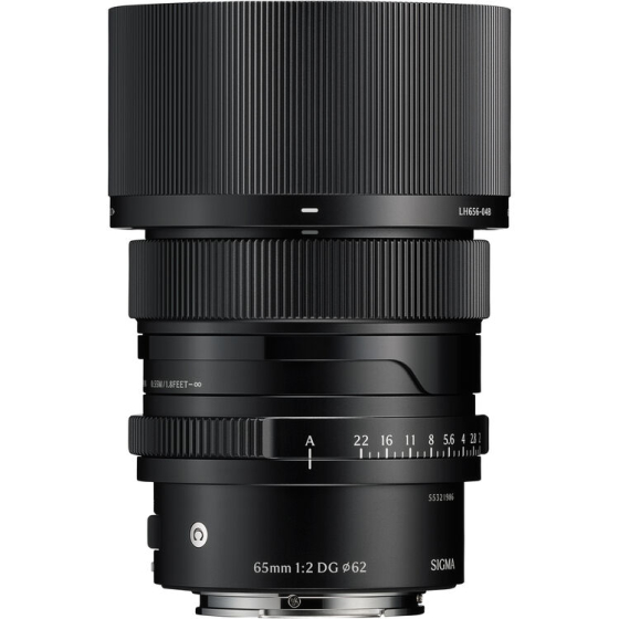 Sigma 65mm F2.0 DG II Contemporary I Series (Black) Sony E Mount