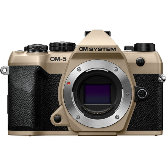 OM SYSTEM OM-5 Mark II Camera (Sand Beige)