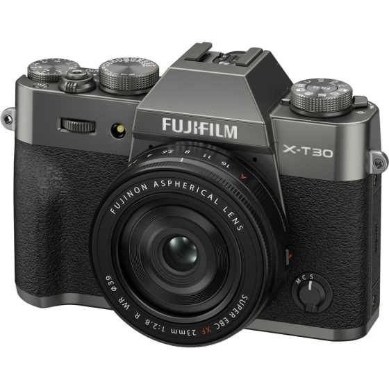 Fujifilm X-T30 III Camera with XC 13-33mm Lens (Charcoal Silver)