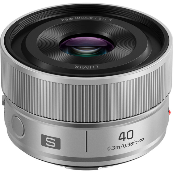 Panasonic 40mm f/2 S (Silver) L-Mount Lens